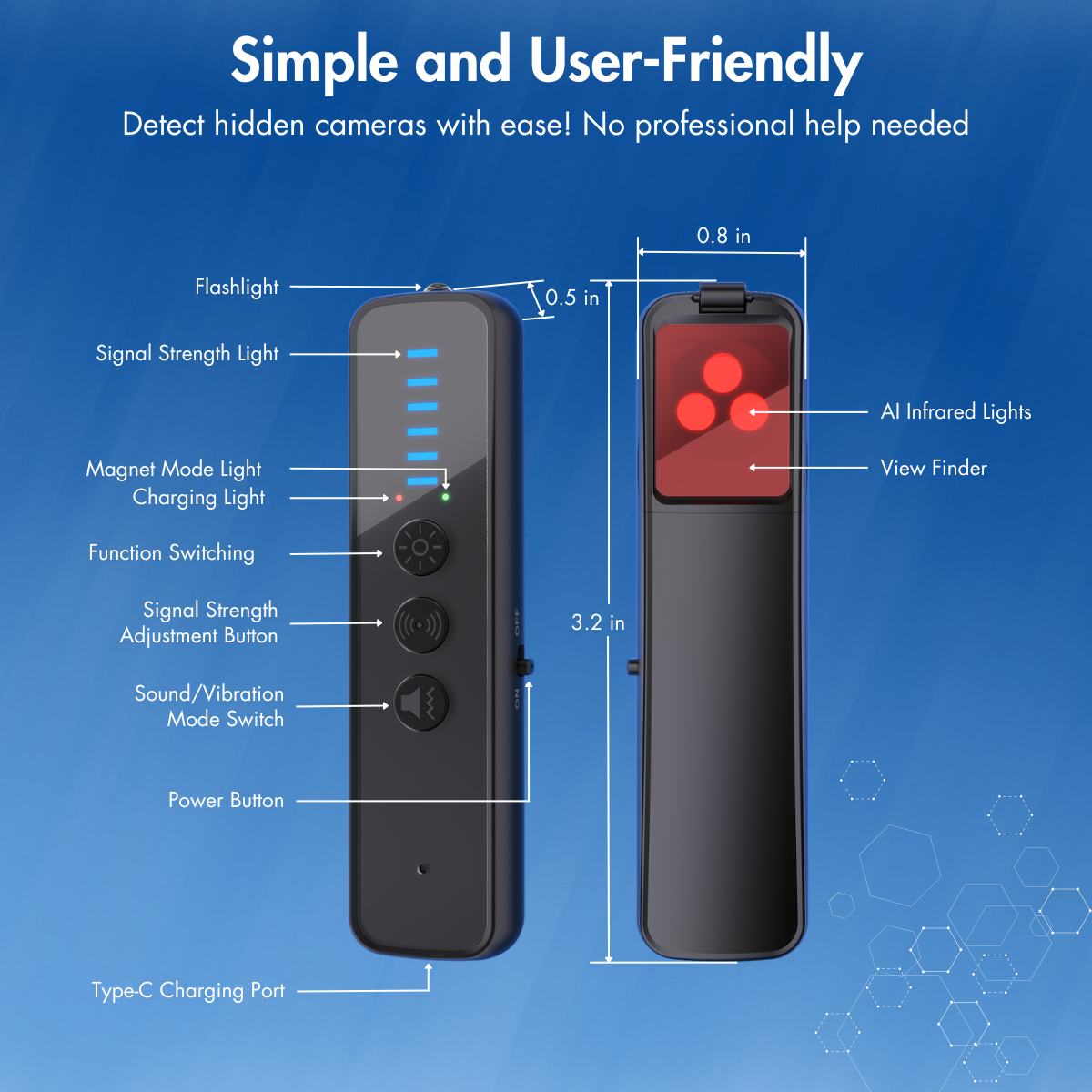 P18 Hidden Camera Detector